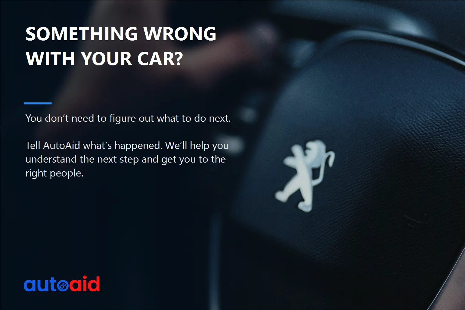 Volume image 4: Something wrong with your car?