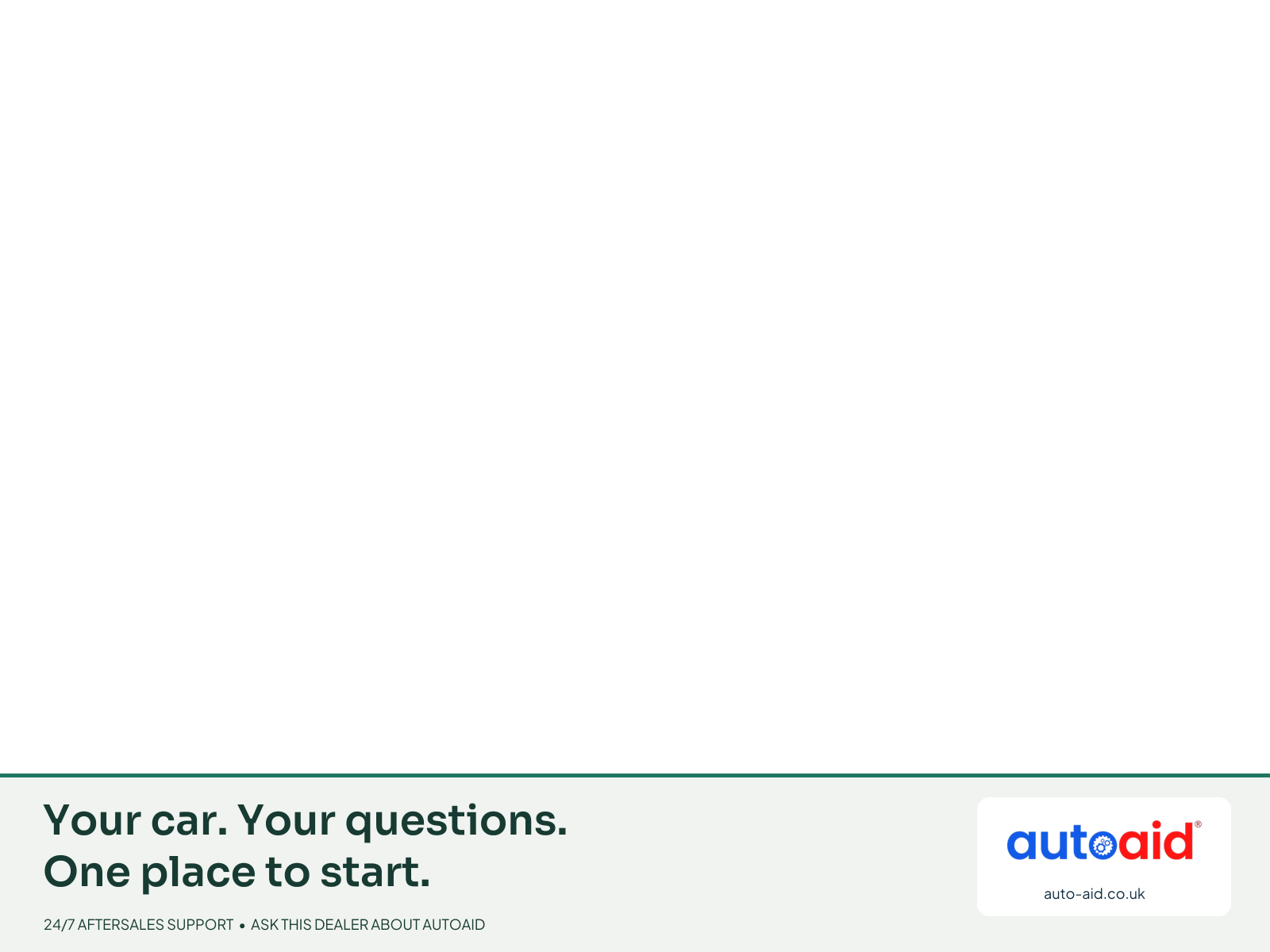 Overlay: Your car. Your questions. One place to start.