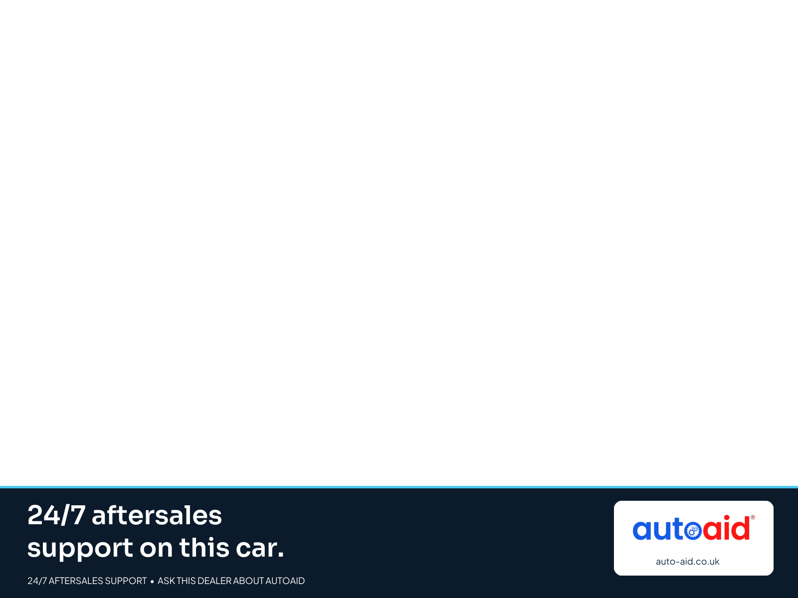 Overlay: 24/7 aftersales support on this car.