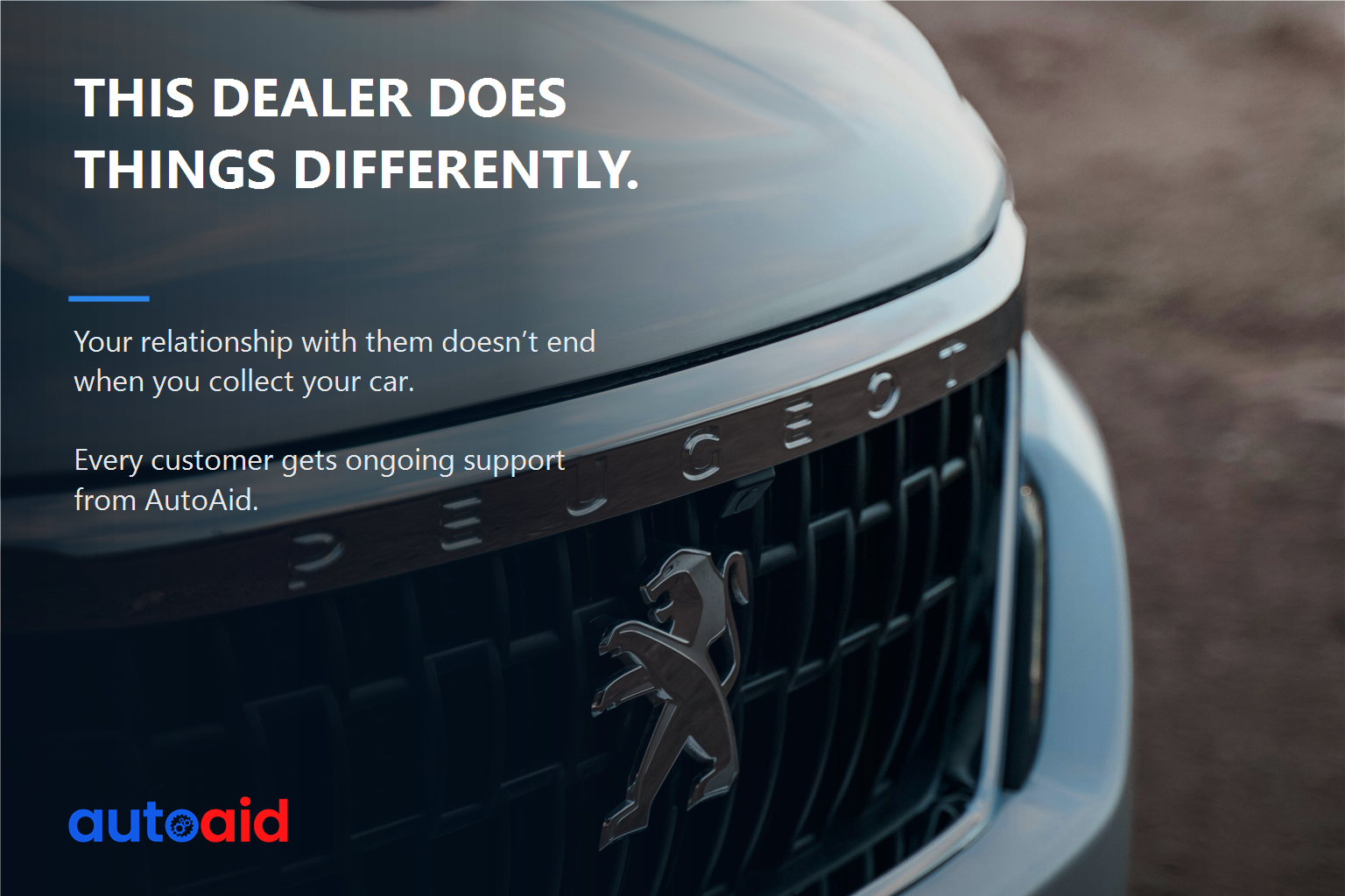 Volume image 1: This dealer does things differently.